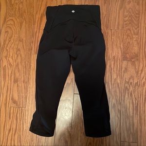 lululemon leggings (cropped) - size 4